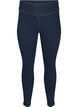 Rekbare jeggings met een hoge taille, Blauw, Packshot image number 0