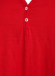 T-shirt met knoopdetail, Rood, Packshot image number 2