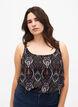 FLASH - Top met print, Black Rose Ethnic, Model image number 0