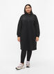 Sweatdress van modalmix met hoge hals, Black, Model image number 2