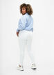 Jeggings met hoge taille, Wit, Model image number 1