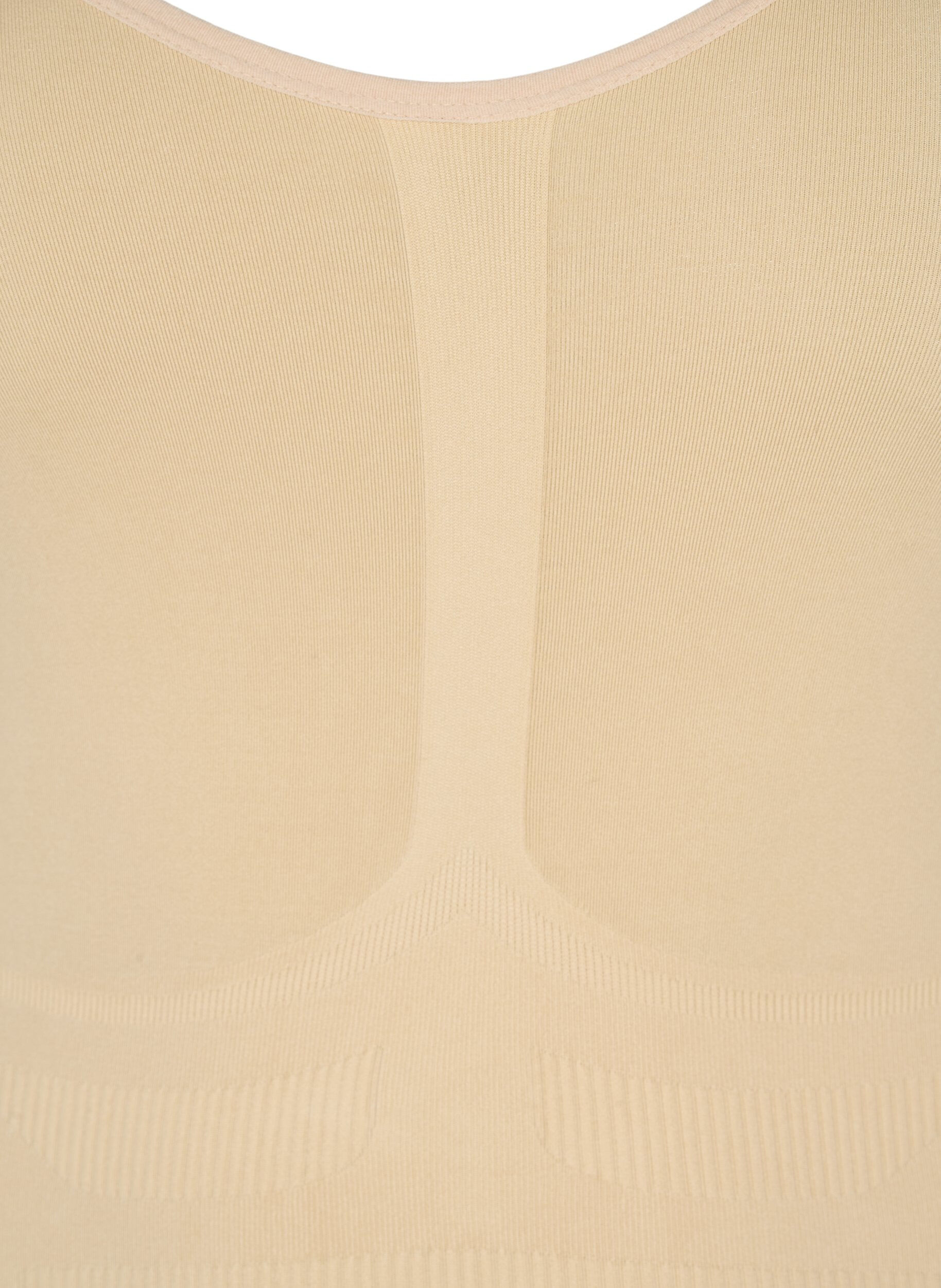 Zizzi Shapewear Top, Beige, Packshot image number 2