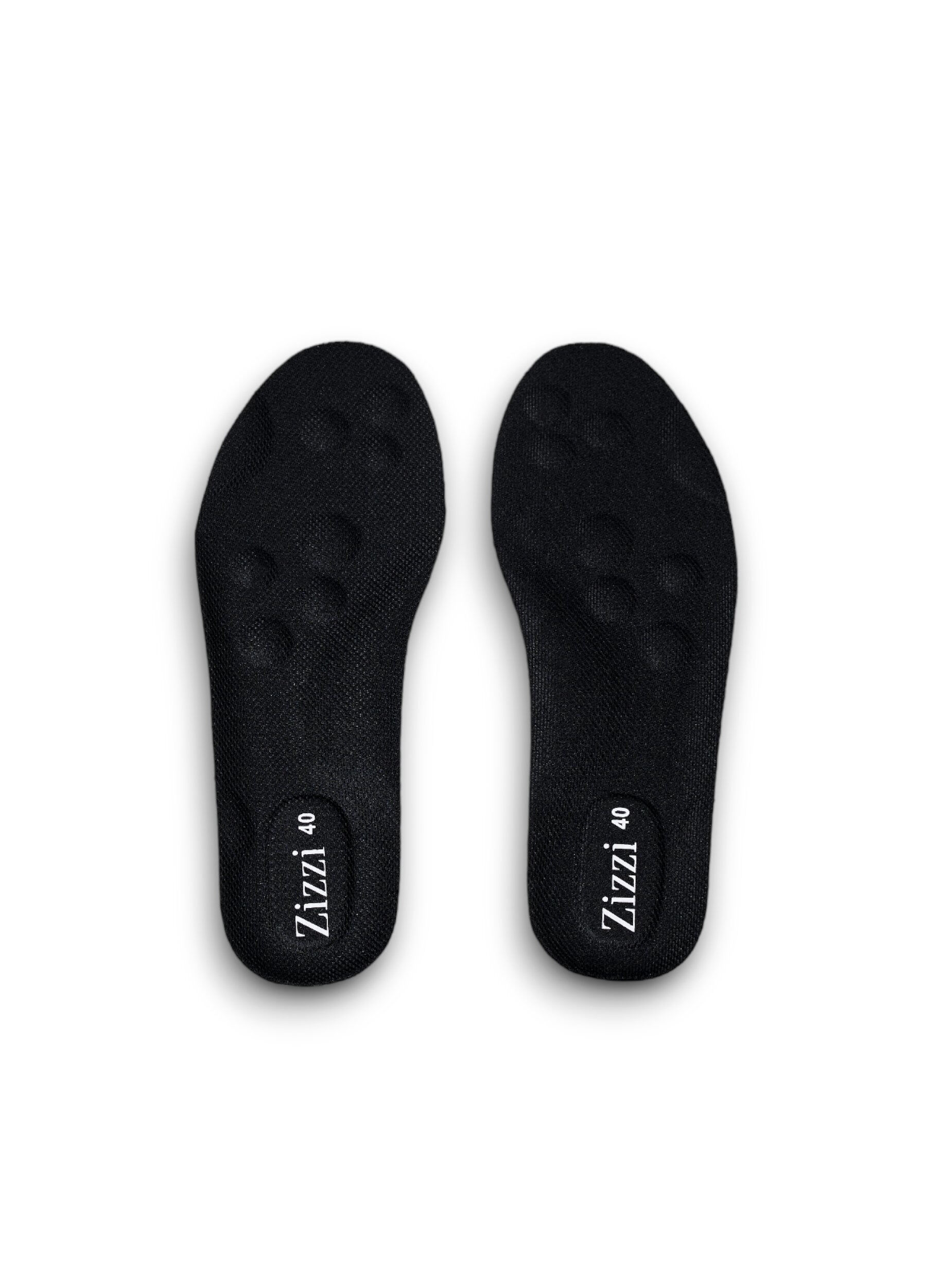 ZizziSchokabsorberende inlegzool, Zwart, Packshot image number 2