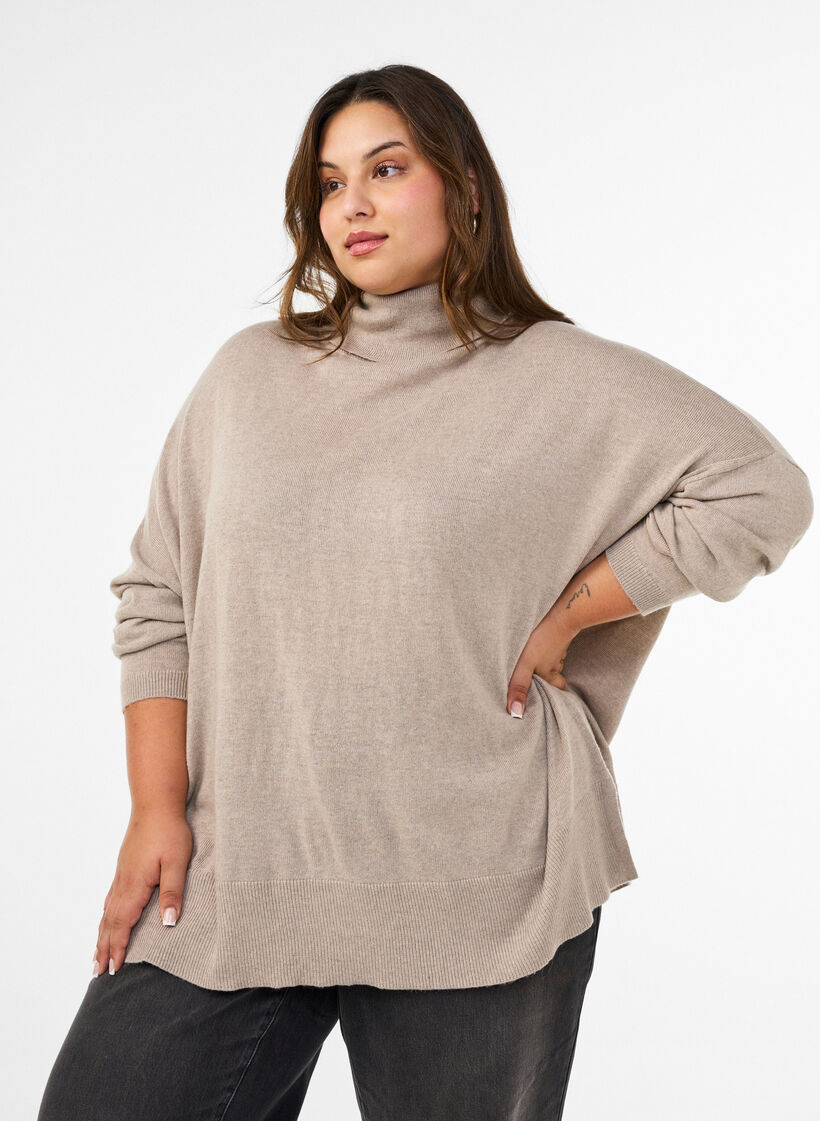 Coltrui met losse pasvorm, Beige, Model image number 0