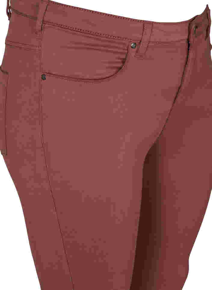 Super slim fit Amy jeans met hoge taille , Wild Ginger, Packshot image number 2
