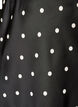 Satijnen midi rok, Zwart, Packshot image number 2