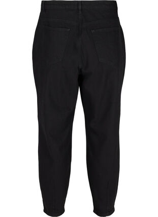 Slouchy-fit jeans van katoen, Black , Packshot image number 1