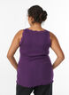 Top met kanten afwerking, Paars, Model image number 2