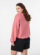 Bomber vest met ritssluiting, Rood, Model image number 2