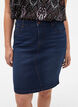 FLASH - Nauwsluitende denim rok, Blauw, Model image number 2