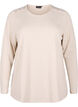 Blouse met decoratieve knopen, Beige, Packshot image number 0
