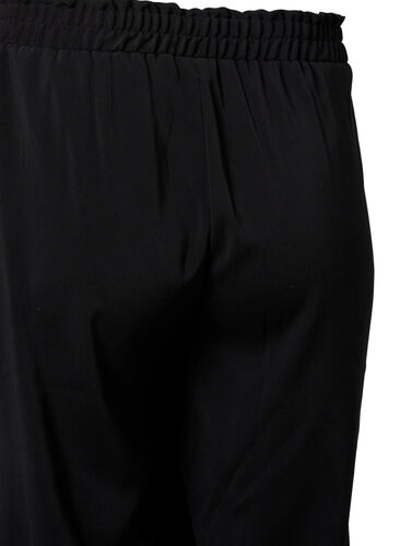 Uitlopende broek met zakken, Black, Packshot image number 3