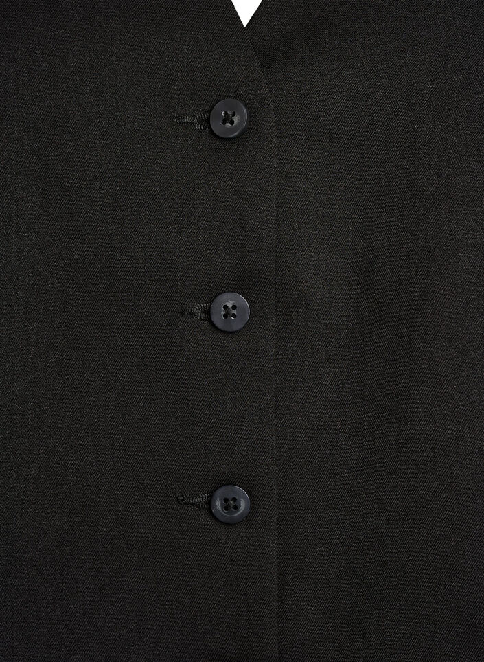 Gilet met knoopsluiting, Zwart, Packshot image number 2
