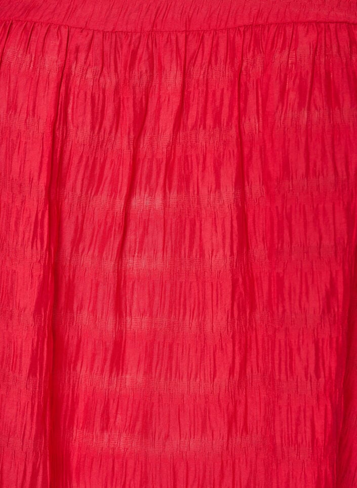 Tuniek in lyocell met vlindermouwen, Rood, Packshot image number 2