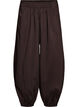 Ballonbroek met zakken en een elastische tailleband, Bruin, Packshot image number 0