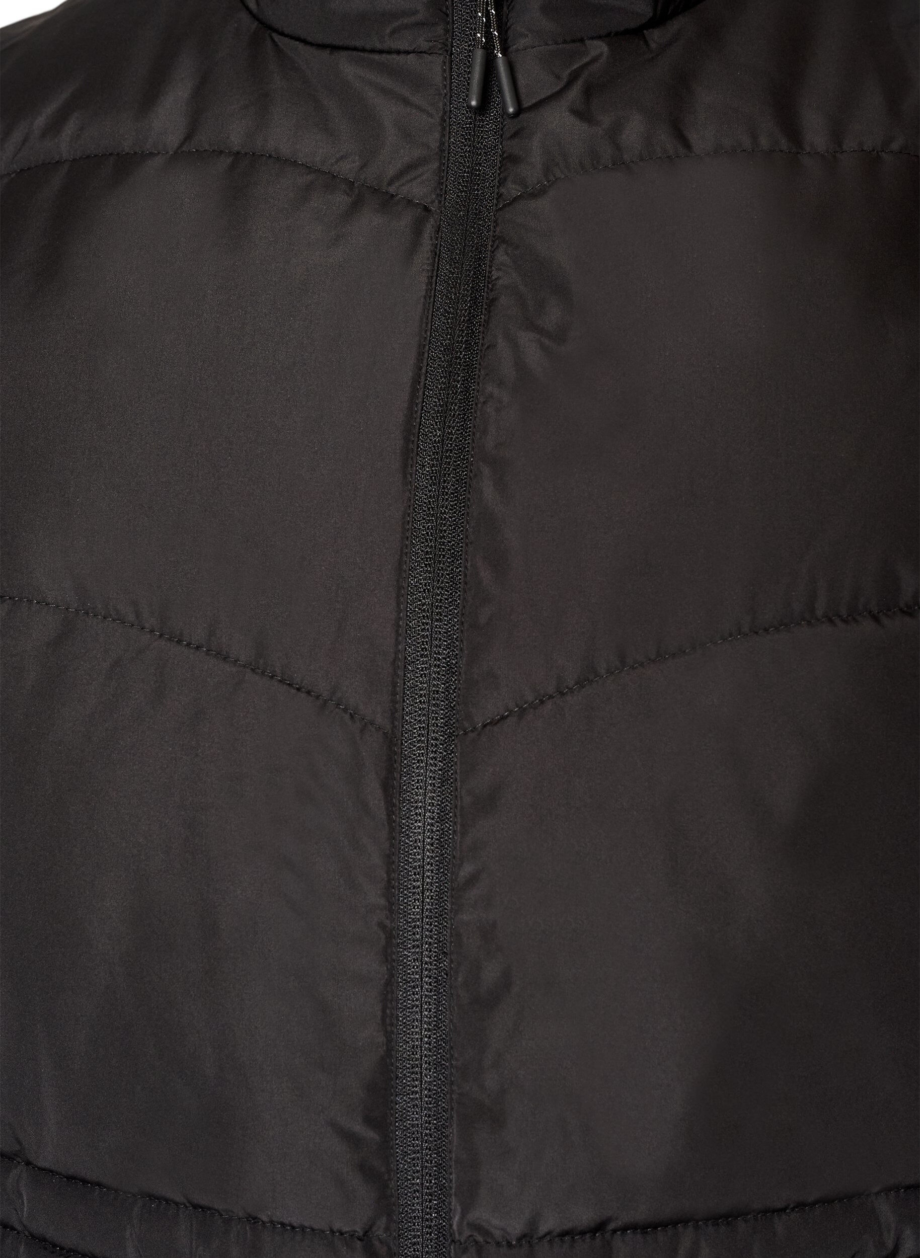 ZizziPuffer gilet met verstelbare taille, Zwart, Packshot image number 2