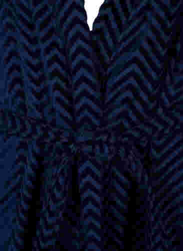 Badjas van katoen, Navy Blazer, Packshot image number 2