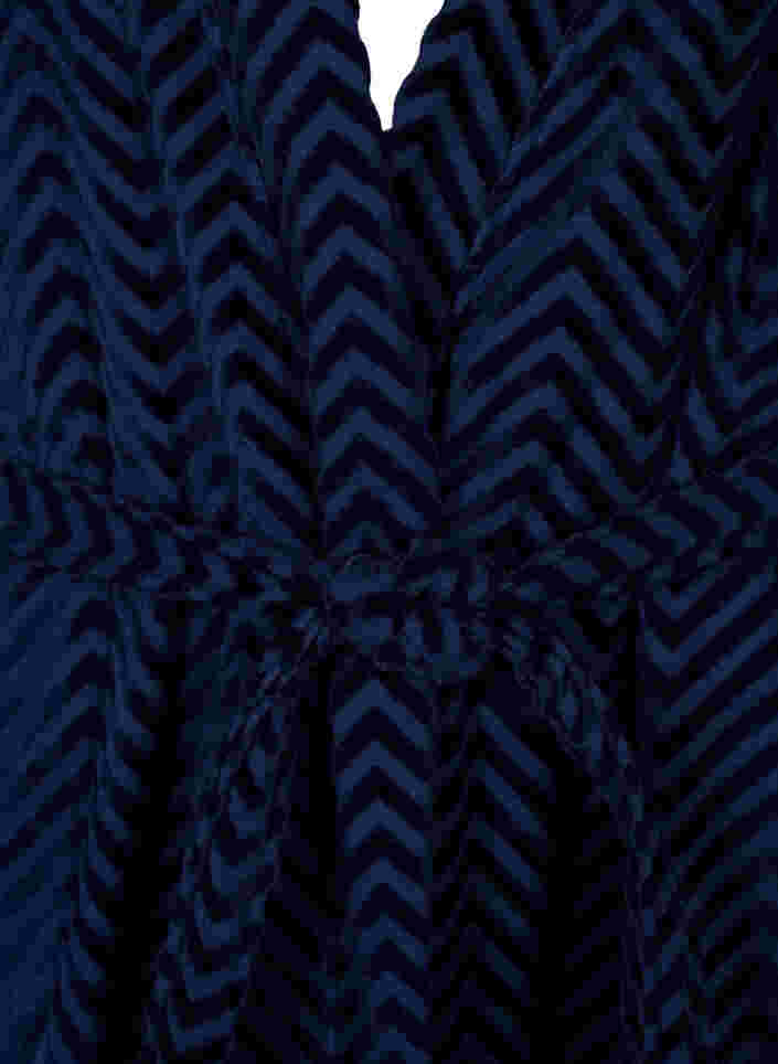 Badjas van katoen, Navy Blazer, Packshot image number 2