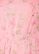 Chiffon feestjurk met lange mouwen, Roze, Packshot image number 2