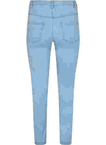 Slim fit Emily jeans met normale taille, Ex Lt Blue, Packshot image number 1