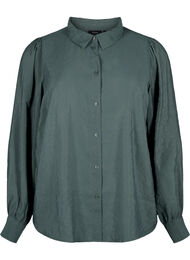 Shirt met lange mouwen van Tencel ™ Modal, Dark Forest