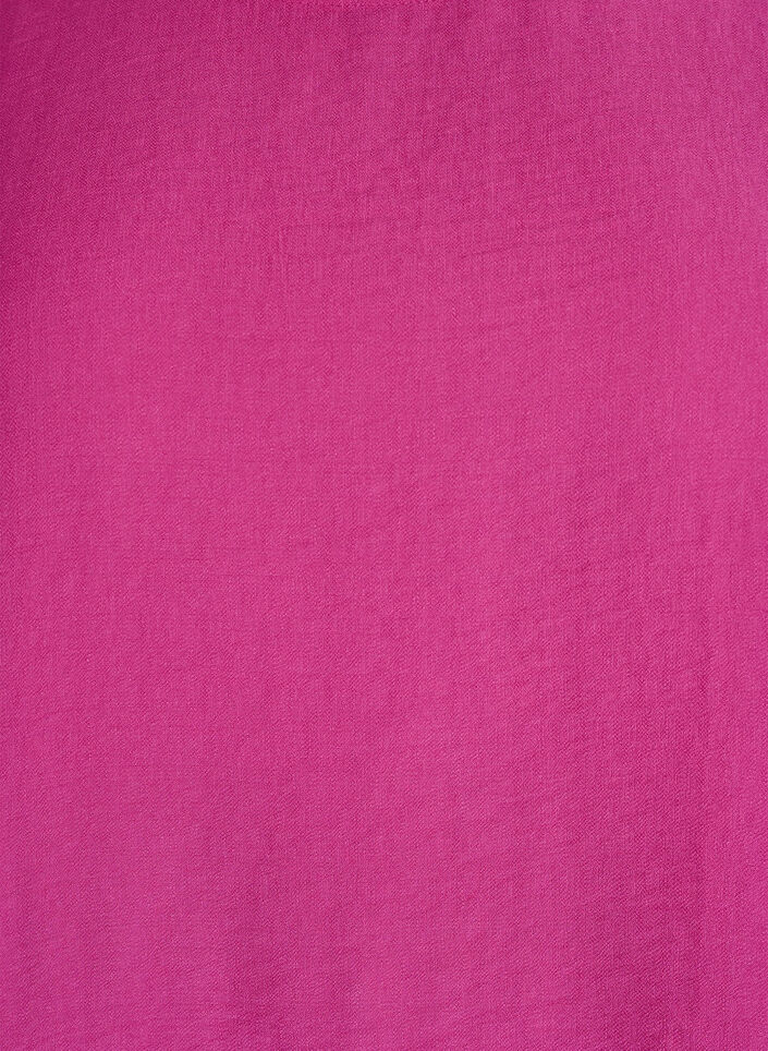 Viscose blouse met 1/2 mouwen, Roze, Packshot image number 2
