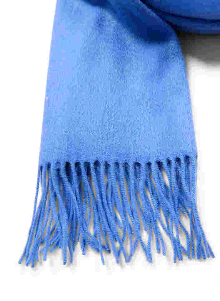 Sjaal in wolmix, Blue Yonder, Packshot image number 1