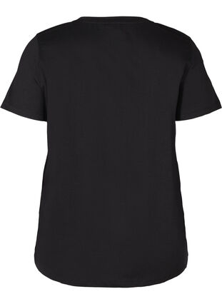 Trainingsshirt met print, Black, Packshot image number 1