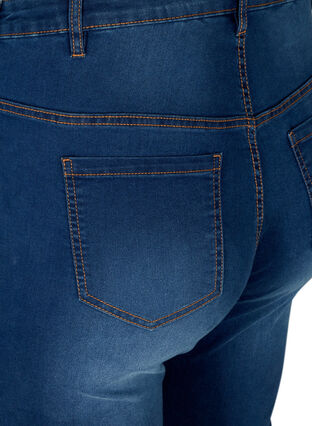 Ellen bootcut jeans met hoge taille, Blue denim, Packshot image number 3