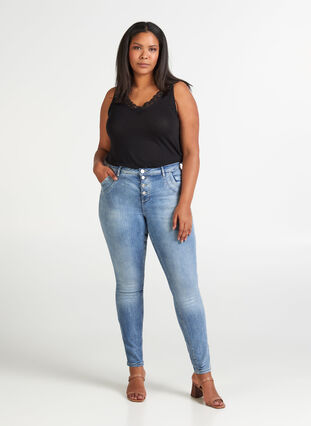 Jeans, Light blue denim, Model image number 0