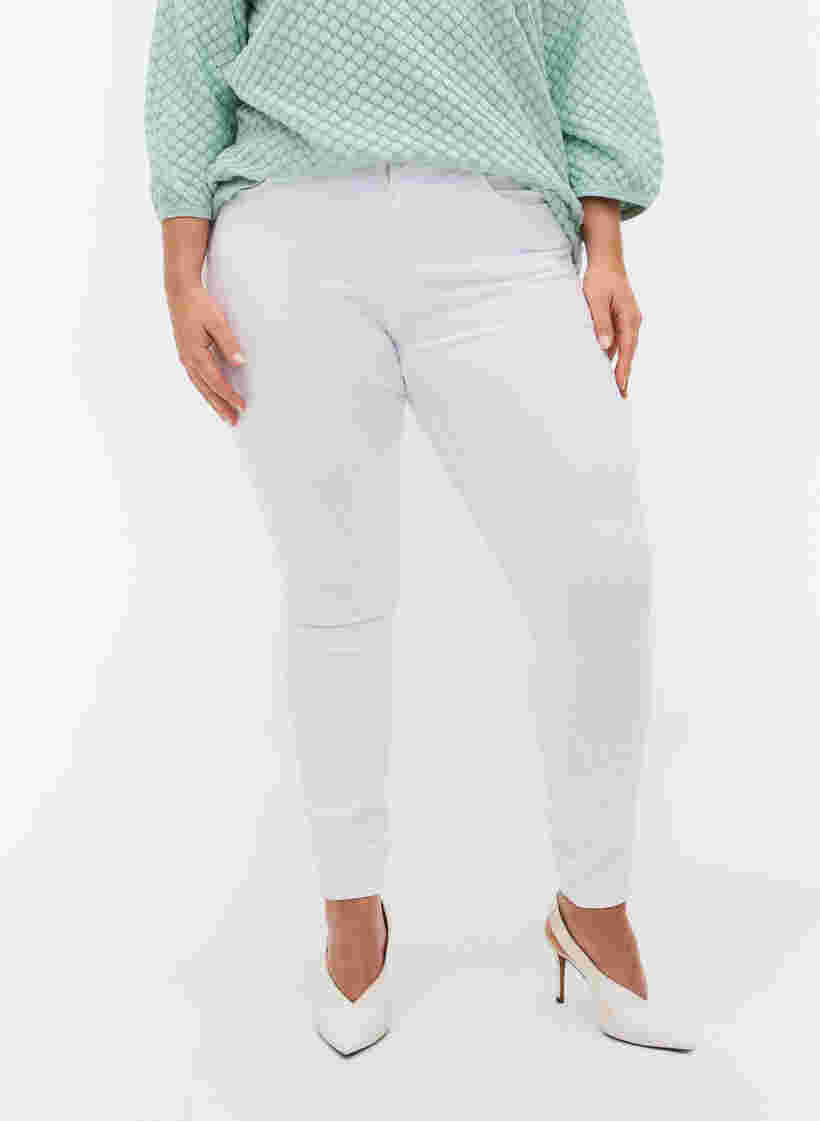 Amy jeans, Bright White, Model image number 3