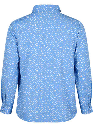 FLASH - Shirt met stippen, Marina White Dot, Packshot image number 1