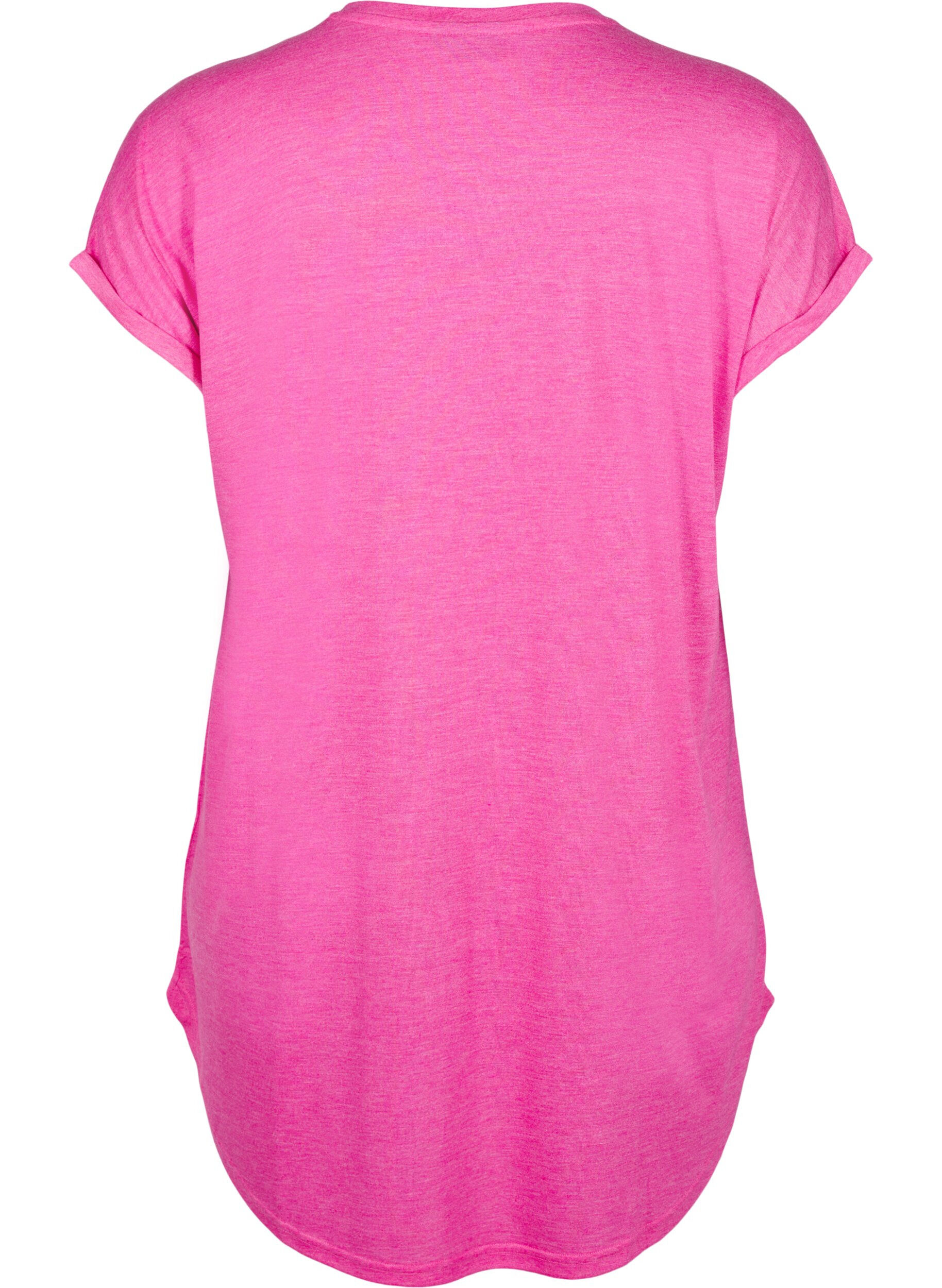 Zizzi Nachthemd met korte mouwen en tekstprint, 9990, Packshot image number 1