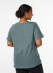 T-shirt met print, Groen, Model image number 2