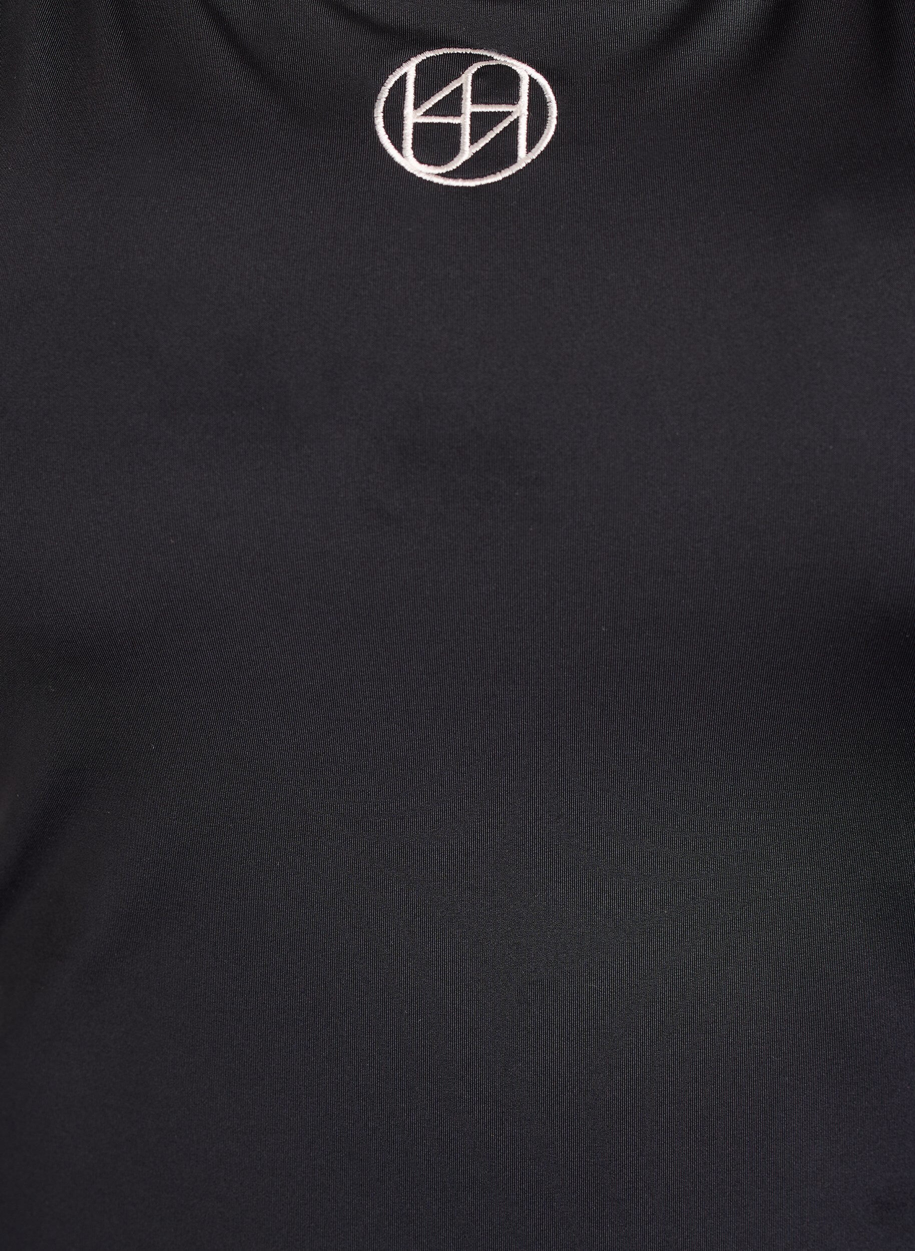 Zizzi Sportbadpak met contrastbies en gekruiste bandjes, Zwart, Packshot image number 2