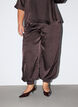 Satijnen ballonbroek met strassteentjes, Bruin, Model image number 2