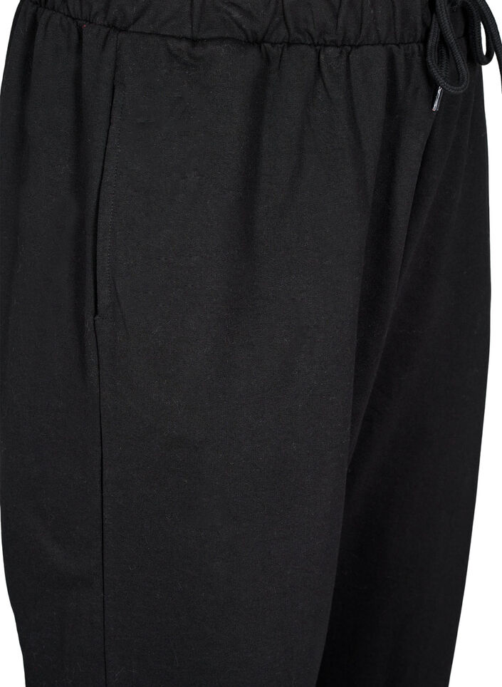 Trainingsbroek met zakken, Zwart, Packshot image number 2