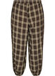 Geruite ballonbroek met hoge taille, Groen, Packshot image number 1