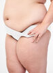 Microfiber slip met binnenzakje, Wit, Model image number 0