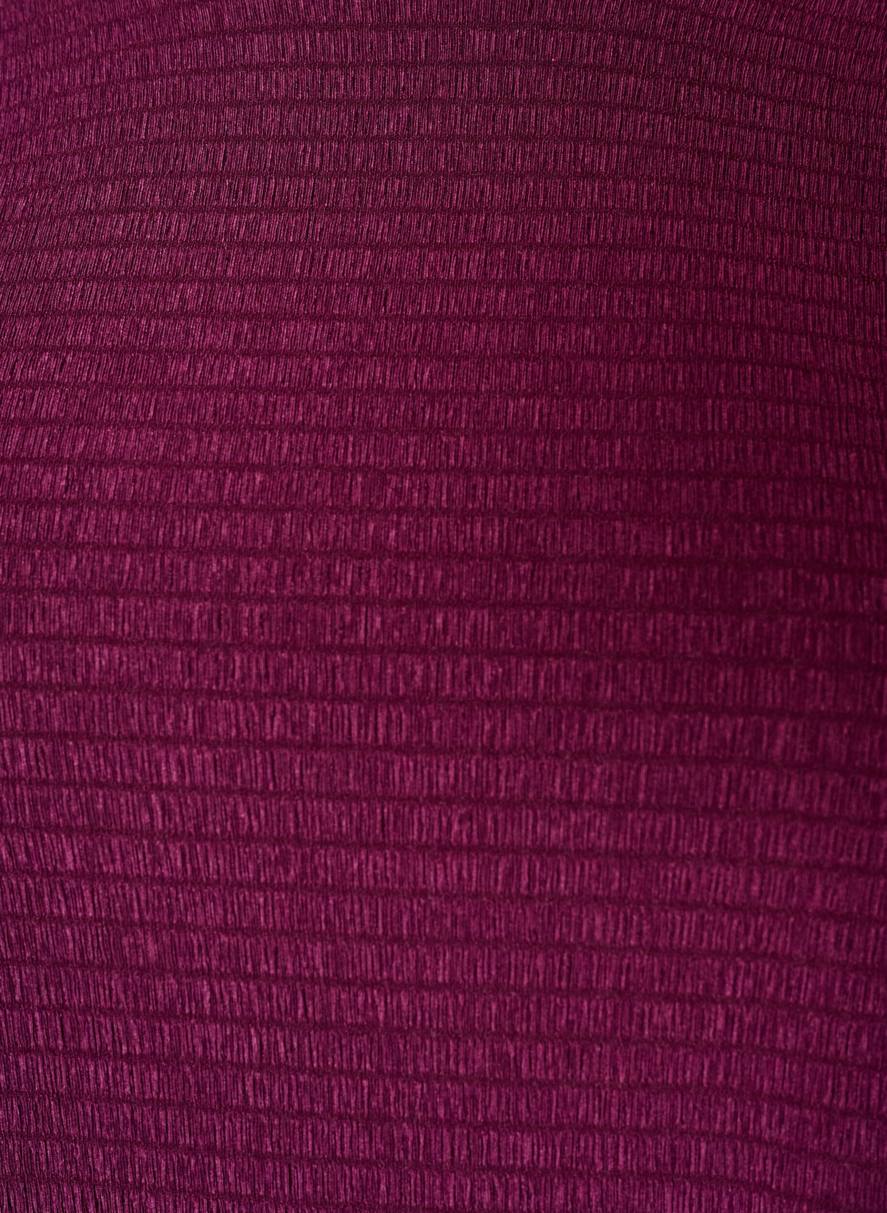 ZizziBlouse met structuur en golvende randen, Paars, Packshot image number 2