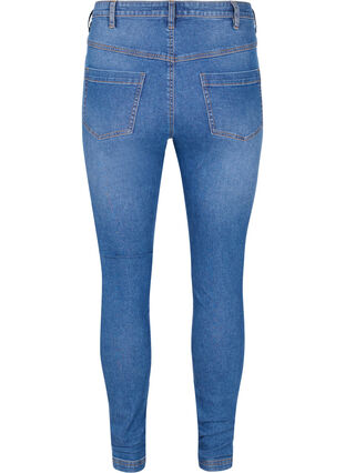 Extra hoog getailleerde Bea jeans met super slanke pasvorm, Light blue, Packshot image number 1