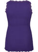 Top met kant, Paars, Packshot image number 1