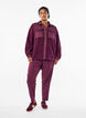 Lichte trainingsbroek met zakken, Rood, Model image number 0