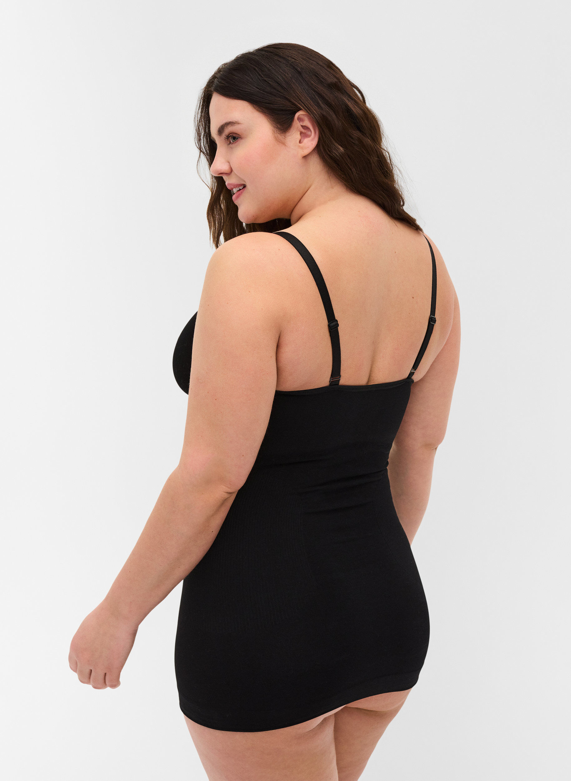 Zizzi Shapewear Top, Zwart, Model image number 1