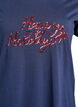 Kerst T-shirt van biologisch katoen, Blauw, Packshot image number 2