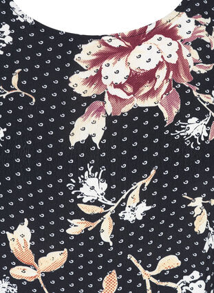 Viscose jurk in bloemenprint, AOP: FLOWER, Packshot image number 2