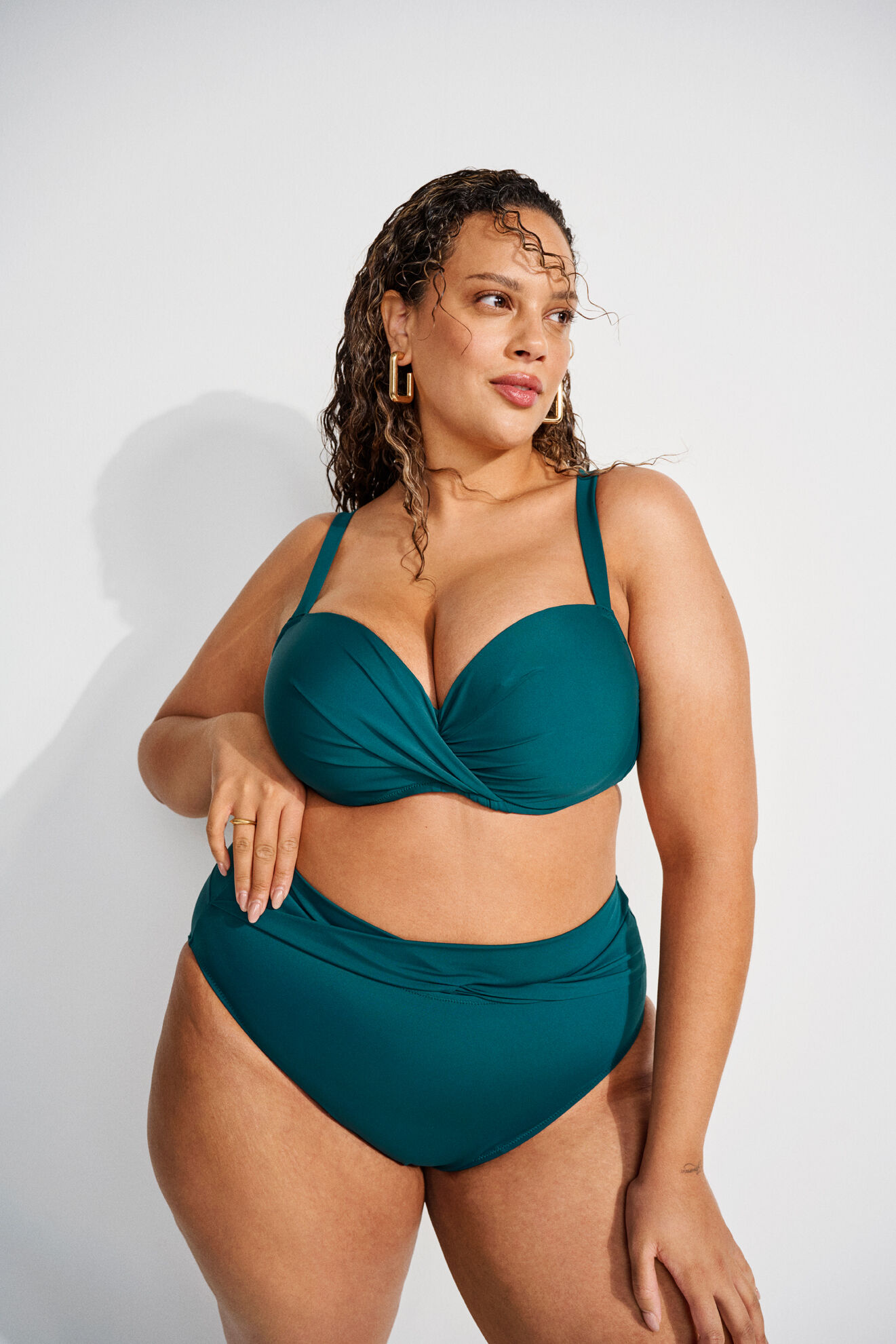 Zizzi Bikini met beugel, , Model