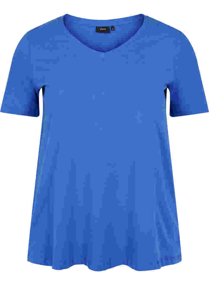 Basic t-shirt, Dazzling Blue, Packshot image number 0