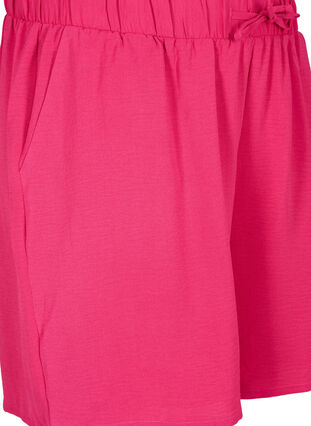 Korte broek met zakken en elastische tailleband, Pink Peacock, Packshot image number 2