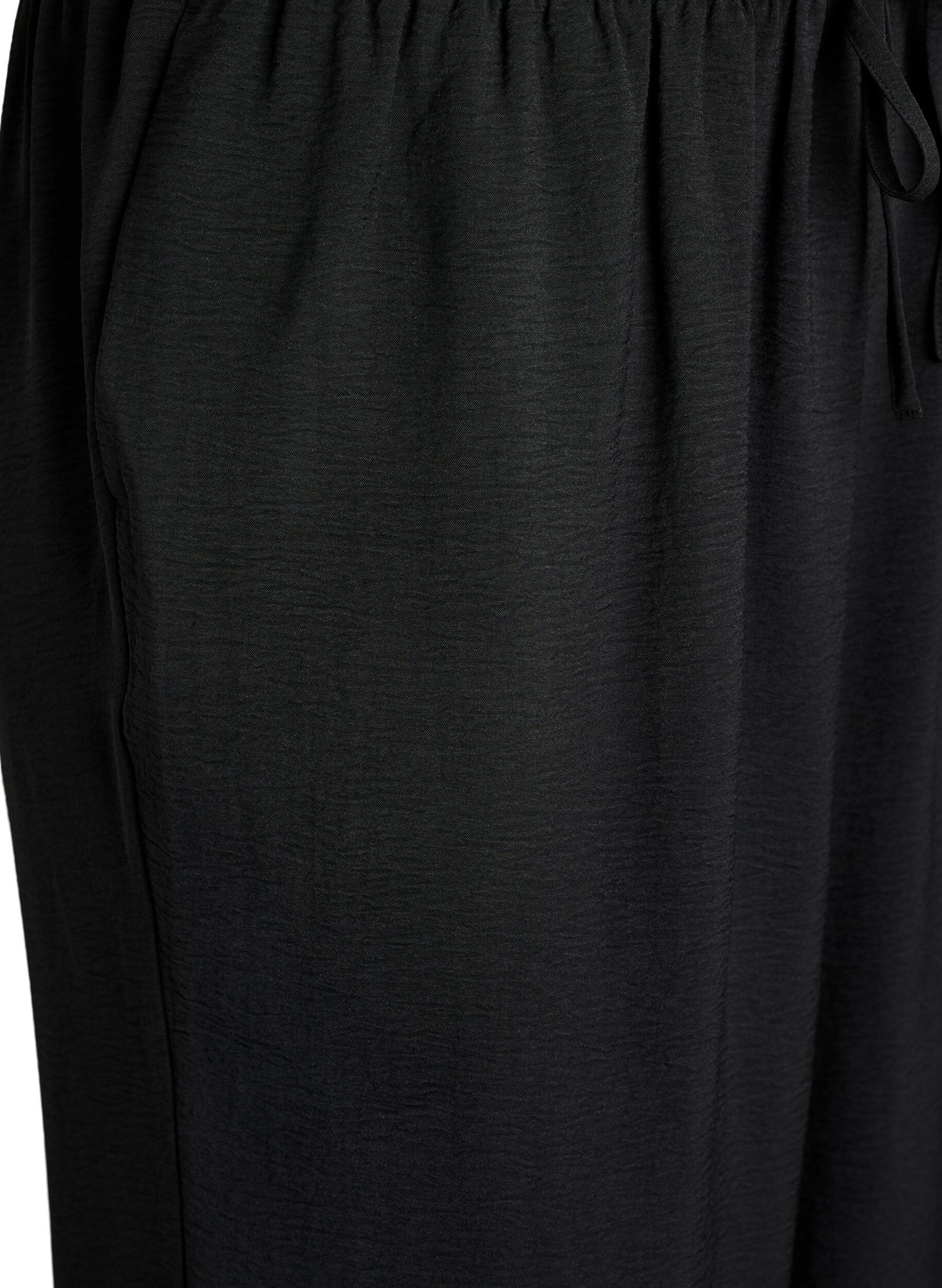 Zizzi Ballonbroek met hoge taille, Zwart, Packshot image number 2